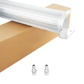 18length 1st-racing 18 Inch Aluminum Dual Pass Finned Auto Transmission Trans Fluid Oil Cooler Universal