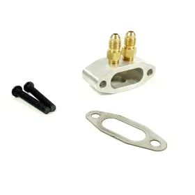Ad077 1st-racing Fit Gmc 1500 Ls1 Lsx Ls2 V8 Oil Pan Pressure Sensor Adapter Port Dual 1/8 Npt
