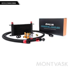 Mmo031619 2014mmotor Universal 10 Row An10 Aluminum Thermostat Adaptor Engine Oil Cooler Lines