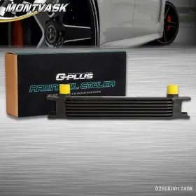 Mmo632 2014mmotor Universal 7 Row An10 Full Aluminum Transmission Engine Oil Cooler Black