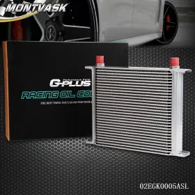 Mmo737 2014mmotor Universal 30 Row 10an Aluminum Transmis Sion Engine Oil Cooler Silver