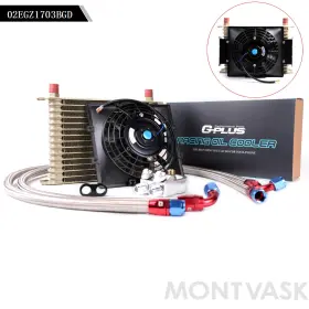 Mmo812 2014mmotor Universal 15 Row 10an Aluminum Transmission Engine Oil Cooler 7 Inch Electric Fan Mmo812 2014mmotor Universal 15 Row 10an Aluminum Transmission Engine Oil Cooler 7 Inch Electric Fan