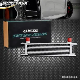 An-10an 2014mmotor Mmo928 New Universal 10 Row Aluminum Transmission Engine Oil Cooler Silver