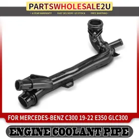 2642008600 Left Engine Coolant Pipe For Mercedes-benz C300 19-22 E350 20-23 Gle350 Glc300