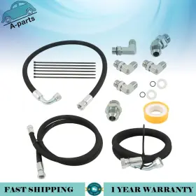 Apt4554 A-parts-a For Chevy Silverado 3500 Gmc Sierra Hd 07-10 6.6l Transmission Cooler Lines