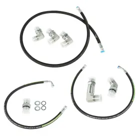 1147866 Aftermarket Fit For 2006-2010 Chevy/gmc 6.6l Duramax With Adapters Transmission Cooler Lines