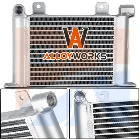 22l-03-21121 Alloyworks 22l0321121 Hydraulic Oil Cooler Fit Komatsu Pc30mr-2 Pc35mr-2 Pc27mr-2 Engine