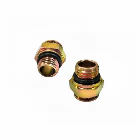 Xdqc-07 Alloyworks 2 Pcssteel Transmission Oil Cooler Line M14 1.5 Connector Male