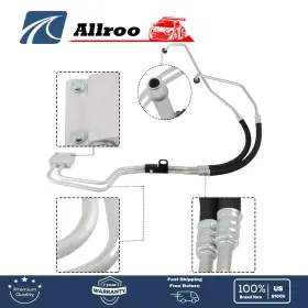 Gp1024643dh Allroo For Cadillac Gmc Chevrolet 2007-14 Engine Oil Cooler Line Imports And Exports