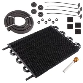 Osa014-8-bk Annx 8 Row Aluminum Remote Transmission Oil Cooler/auto-manual Radiator Converter