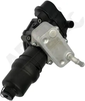 158912 Apdty Engine Oil Filter Adapter Housing With Aluminum Cooler