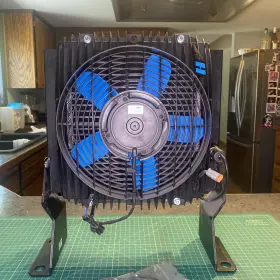 Asatt10ud01xb00 Asahydraulik Asa Hydraulik Cooler With Wire Harness