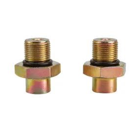 16-20unf Asi Performance Xdzh-11 2pcs Steel Transmission Oil Cooler Connect 11/16-20unf Male 1/2-20unf Female
