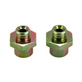 8-18unf Asi Performance Xdzh-12 Steel 2pcs Transmission Oil Cooler Connect 5/8-18unf Male Female