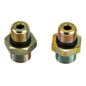 16-20unf Asi Performance Xozh-13 Steel Transmission Oil Cooler Connect 11/16-20unf Male 5/8-18unf Female 2pcs