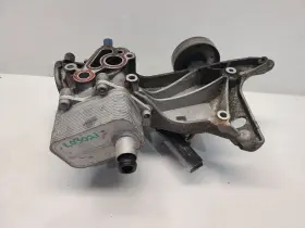 318.au1411 Audi 2011 Q5 2.0l / At Engine Oil Cooler With Power Steer Alternator Bracket