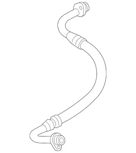 4h0-115-223-e Audi Genuine Oil Hose