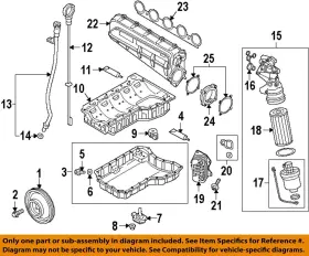 07k117070a Audi Oem 18-24 Rs3 Enginetransaxle Engine Parts-oil Cooler Gasket