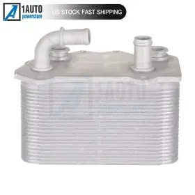 10254510 Autobtparts Aluminum Silver Transmission Engine Oil Cooler For 2001-2009 Porsche 911 3.6l
