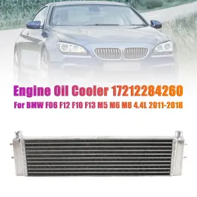 17212284260 Automoto8 2284260 Engine Oil Cooler For Bmw F06 F12 F10 F13 M5 M6 M8 4.4l 2011-2018