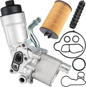 Autop210 Autopartszone Oil Cooler Filter Housing Assembly For Chevy Cruze Sonic Trax Buick Encore 1.4l Autop210 Autopartszone Oil Cooler Filter Housing Assembly For Chevy Cruze Sonic Trax Buick Encore 1.4l