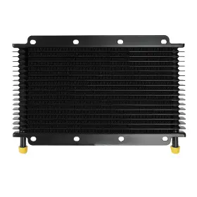 Ba-osa029-19-bk Bartoo Universal 19-row Aluminum Transmission Oil Cooler Plate And Fin Black