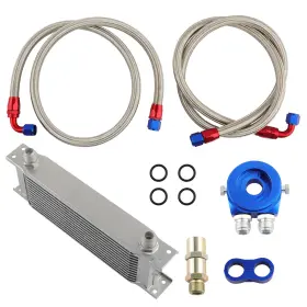 3wpk08 Bfo 10-an Hose Line Separator Aluminum Oil Cooler Filter Adapter End Fitting