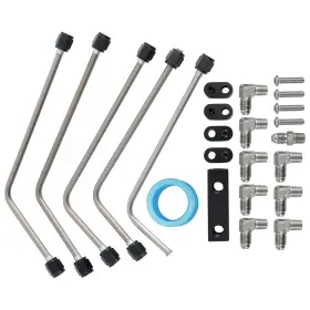 53hgj8 Bfo Stainless Steel Complete Coolant Crossover Steam Vent Set For Ls1 Ls2 Ls3 Ls6 53hgj8 Bfo Stainless Steel Complete Coolant Crossover Steam Vent Set For Ls1 Ls2 Ls3 Ls6