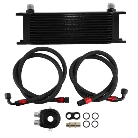Bfo 5axvsy 10an Hose Line Separator Aluminum Oil Cooler Filter Adapter End Fitting New