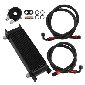 63r847 Bfo 13 Row Oil Cooler And Filter Adapter Nylon Hose &10an End &fitting Kits