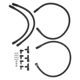 8va5yk Bfo 4an Steam Vent Hose Kit For Anodized Black Aluminum Vents With Hoses