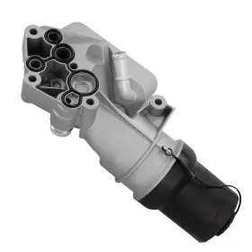 9w51kd Bfo Aluminum Oil Cooler Filter Housing For Vw Golf 10-14 Beetle Passat 2.5l Audi Tt