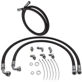 Aq1di2 Bfo Transmission Cooler Lines Hose For Chevy/gmc Duramax 6.6l 06-10