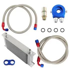 F2prac Bfo 19 Row 10-an Engine Transmission Oil Cooler Filter Relocatation Kits For Buick