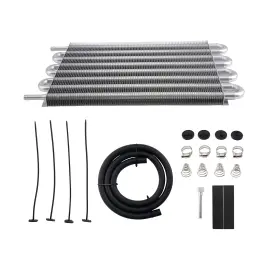 Fat1ws Bfo Transmission Oil Cooler 8 Pass For Universal Fitment 254x390mm With Hardware