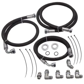 I6rtv4 Bfo Transmission Cooler Lines/hoses For Chevy/gmc Duramax 2006-2010 Pickup Trucks