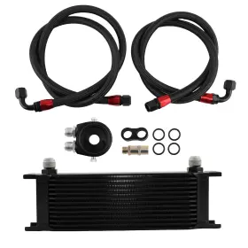 T-6061 Bfo Imcn5k 10-an Male Fitting And 0.875 X 12.125 Aluminum Oil Filter Adapter Gas