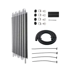 Jnuhx5 Bfo Aluminum Transmission Oil Cooler 8 Row For Universal Fitment 1500mm Hose