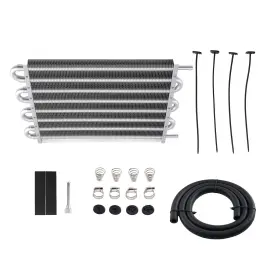 Mg4ufh Bfo Aluminum 8 Row Transmission Oil Cooler For Universal Fitment With Brackets
