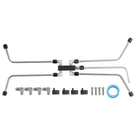 O1fczd Bfo Complete Stainless Steel Coolant Crossover Steam Vent For Ls1 Ls2 Ls3 Ls6 New 1x