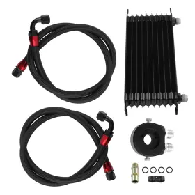 An-10an Bfo Slni12 10 Row Universal Engine Transmission Oil Cooler Filter Adapter Hose New