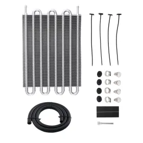 Sohp40 Bfo Aluminum Transmission Oil Cooler 8 Row For Universal Heavy Duty Fitment