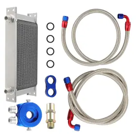 Ygxt4m Bfo Engine Transmission Oil Cooler And An10 Filter Adapter Hose Sandwich Plate New Ygxt4m Bfo Engine Transmission Oil Cooler And An10 Filter Adapter Hose Sandwich Plate New