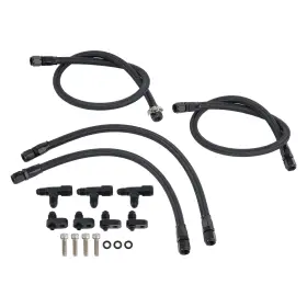 Yztq1c Bfo Steam Vent Hose Kit 4an Complete Coolant Crossover For Ls Family Engines Ls1 Ls7