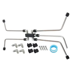 Zeo1y4 Bfo Coolant Crossover Steam Vent Kit Stainless Steel Fit For Ls1 Ls2 Ls3 Ls6 Ls7 New