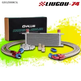 Big10014 Big-wheel Fit For Universal 13 Row Transmission Engine Oil Cooler Sliver Filter Adapter Us