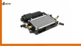 11427513234 Bmw Oem 2009 328xi Xdrive Engine Oil Cooler Tested Low Miles 93k