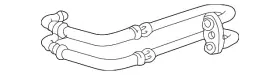 17-21-2-227-235 Bmw Genuine Cooler Pipe