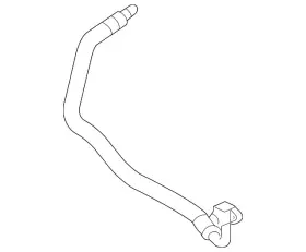 17-22-7-578-660 Bmw Genuine Outlet Tube