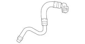 17-22-7-853-888 Bmw Genuine Cooler Line